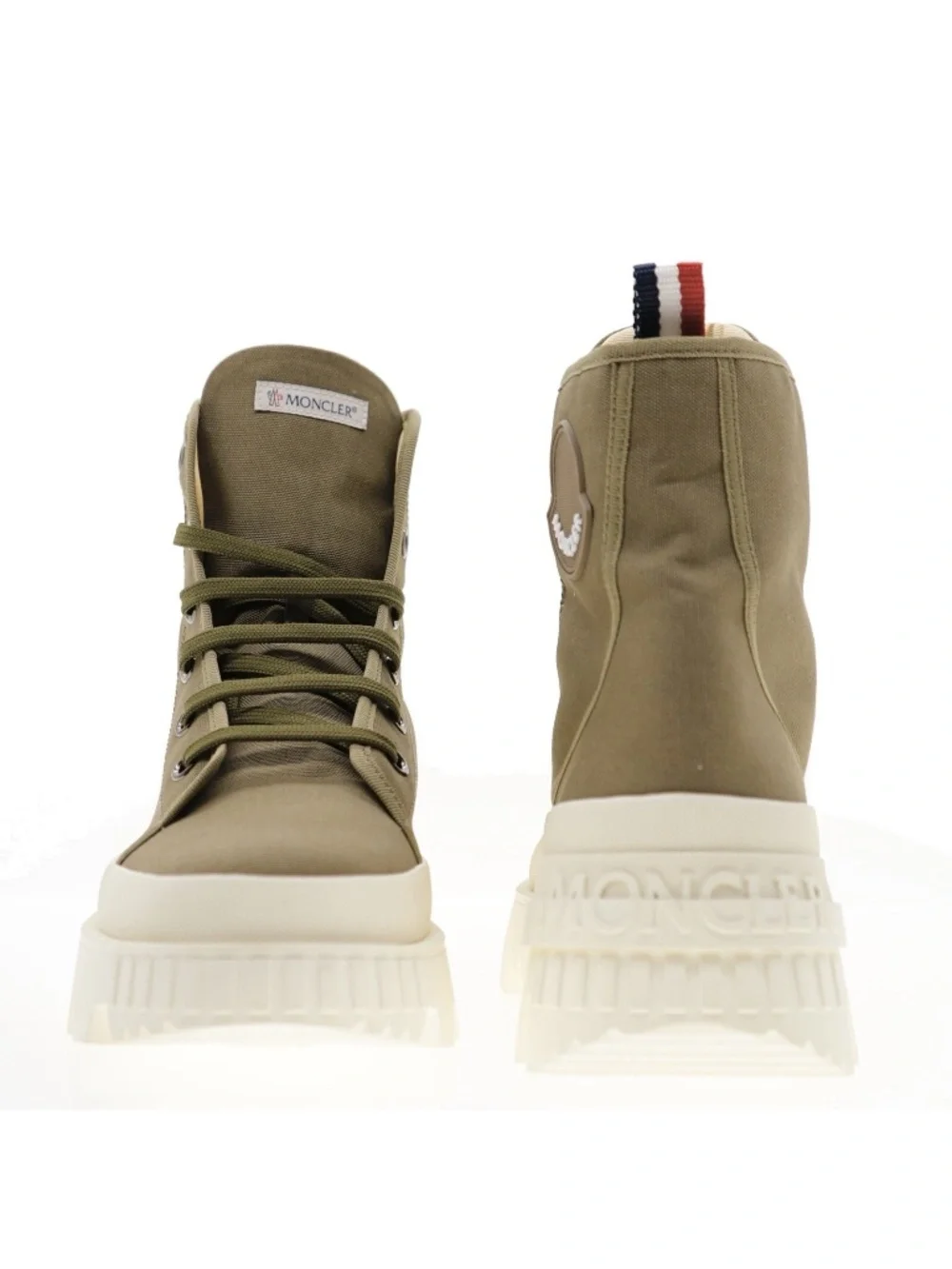 Moncler Men Desertyx Combat Military Boots Size 10 US New